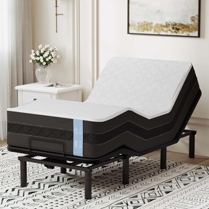 image:imageFLEXISPOT Adjustable Bed Frame Base Split KingMassage Zero Clearance Synchronized AdjustmentWhisper Quiet Durable MotorZero GravityMattress HoldersTwin XL