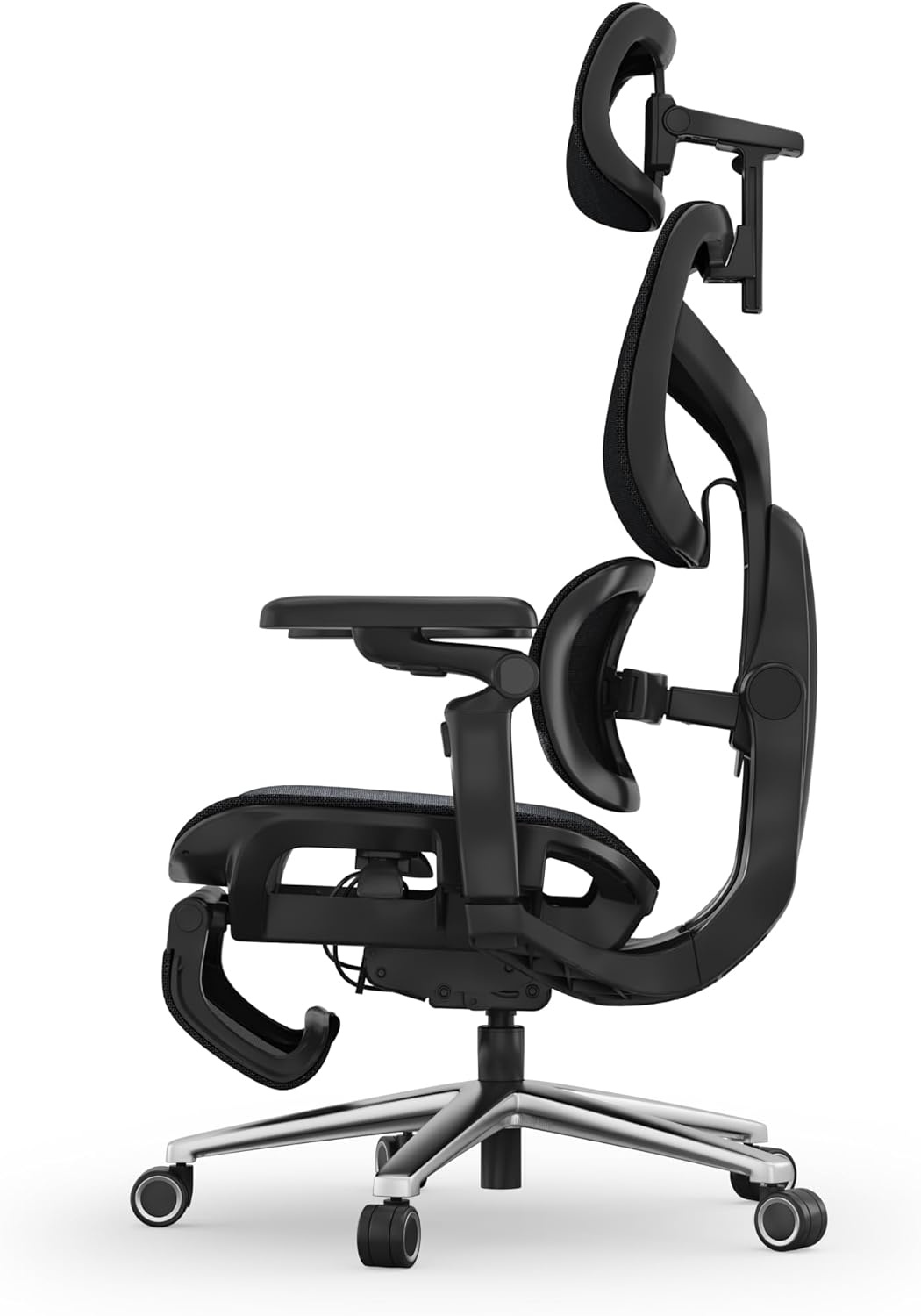 image:imageFLEXISPOT Sentinel Ergonomic Gaming Chair with 3Year Warranty DualWing Adaptive Lumbar 3D Armrests 120 3Position Recline HeightAdjustable Backrest Premium Computer Desk Chair for Home amp OfficeBlack