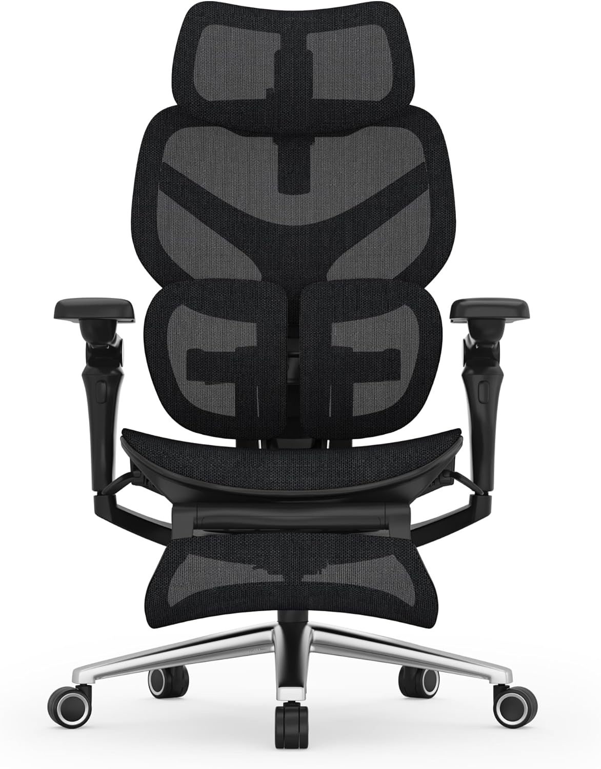 image:imageFLEXISPOT Sentinel Ergonomic Gaming Chair with 3Year Warranty DualWing Adaptive Lumbar 3D Armrests 120 3Position Recline HeightAdjustable Backrest Premium Computer Desk Chair for Home amp OfficeBlack