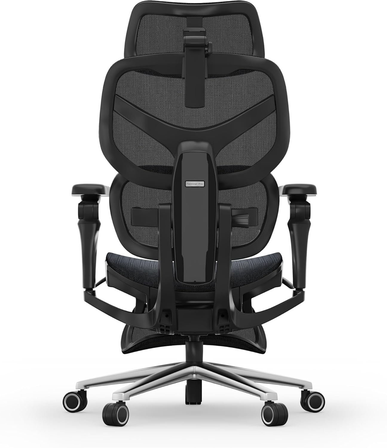 image:imageFLEXISPOT Sentinel Ergonomic Gaming Chair with 3Year Warranty DualWing Adaptive Lumbar 3D Armrests 120 3Position Recline HeightAdjustable Backrest Premium Computer Desk Chair for Home amp OfficeBlack