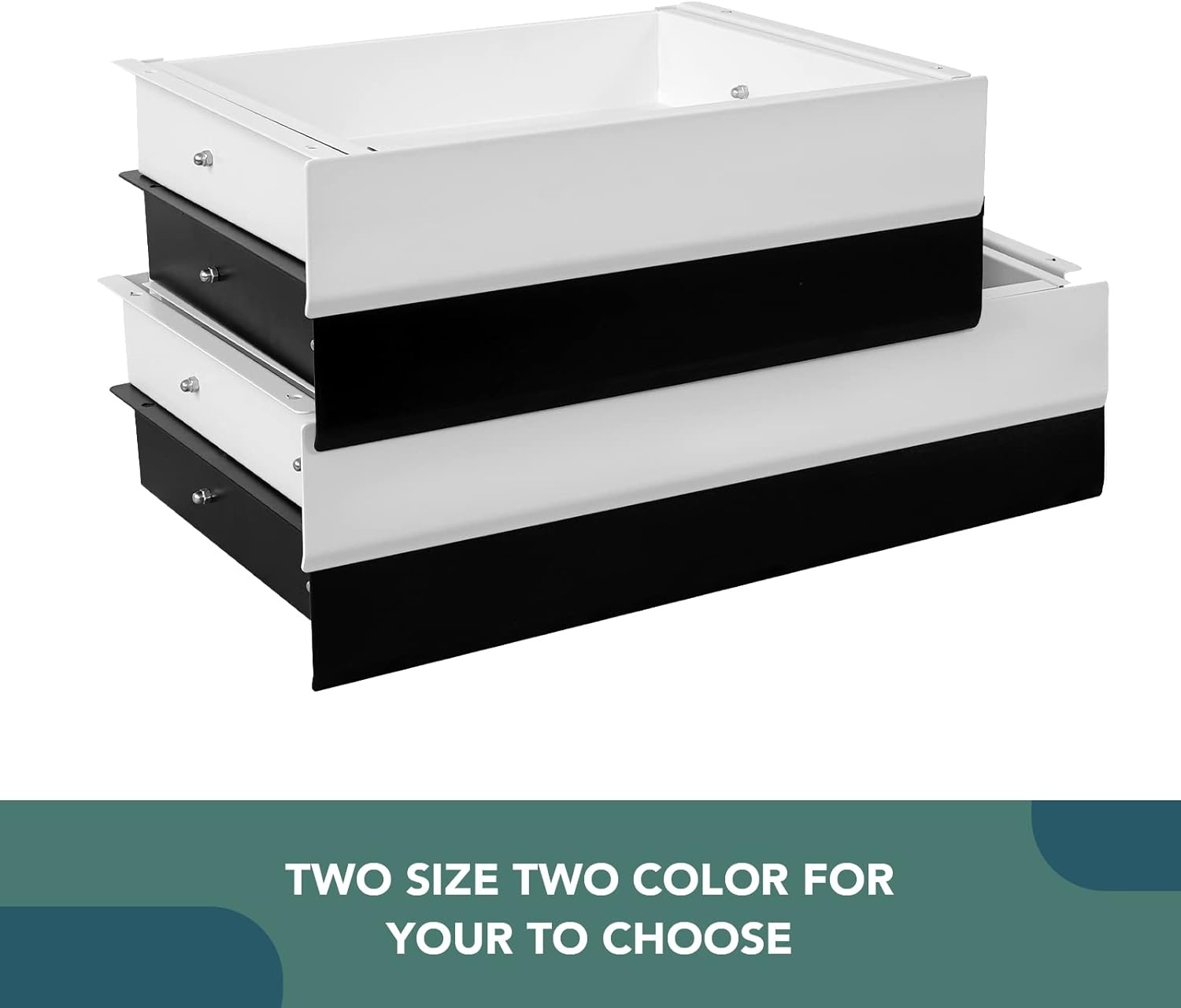 image:imageFLEXISPOT Under Desk Drawer Steel Drawer for Desk Slideout Under table Mounted Drawer Standing Workstation Storage Attachment for Office Home 177 Width BlackBlack
