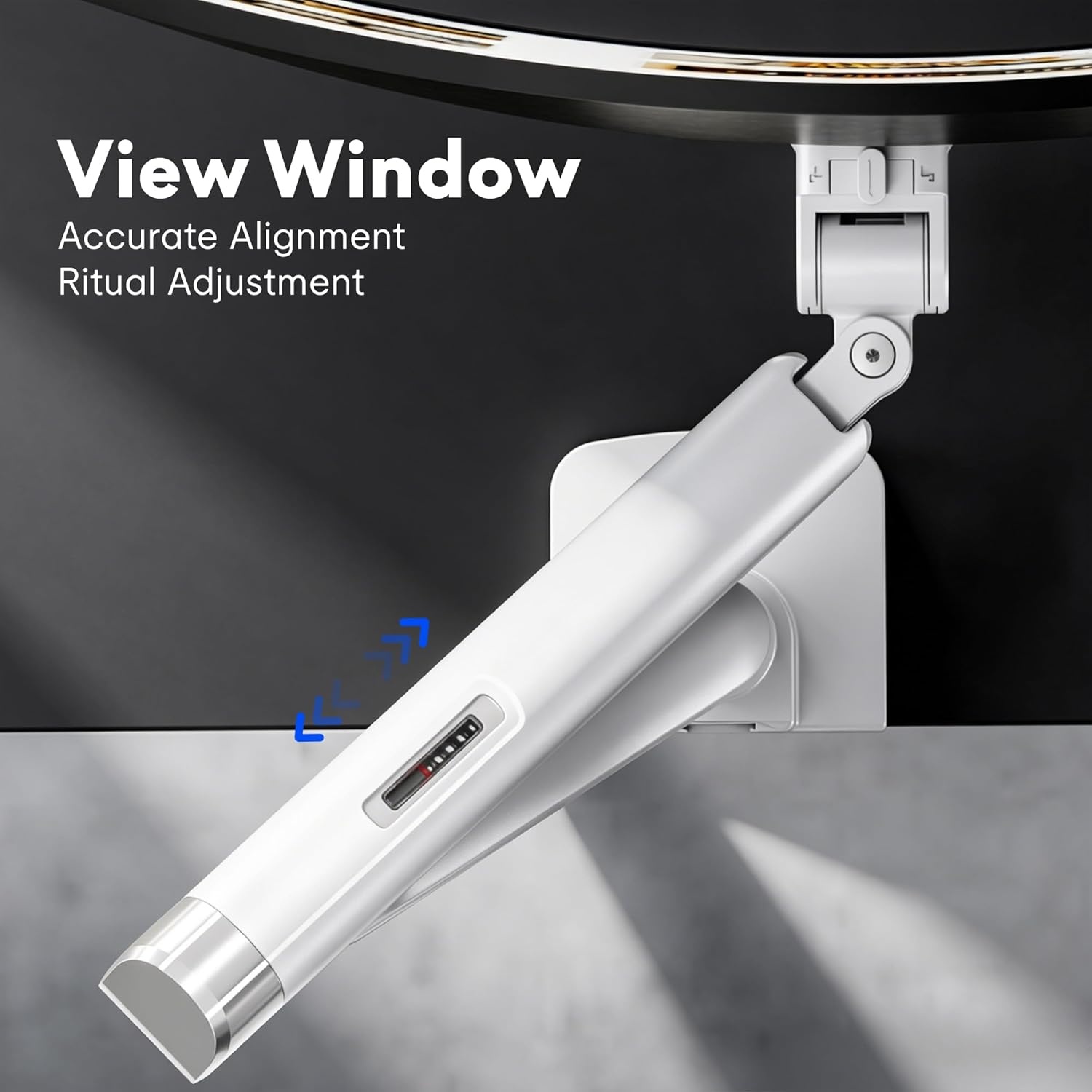 image:imageFlexiSpot Single Monitor Arm Premium Aluminum Monitor Desk Mount Fits Screen up to 35 Inches 1984 lbs Fully Adjustable Monitor Stand with CClamp amp Grommet Base for Home Office Gun GrayWhite