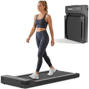 image:imageFLEXISPOT Foldable Walking Pad Treadmill for Home Office Under Desk Treadmill with FoldinHalf Design Quiet Brushless Walking Experience 264 LBS Capacity Easy Storage