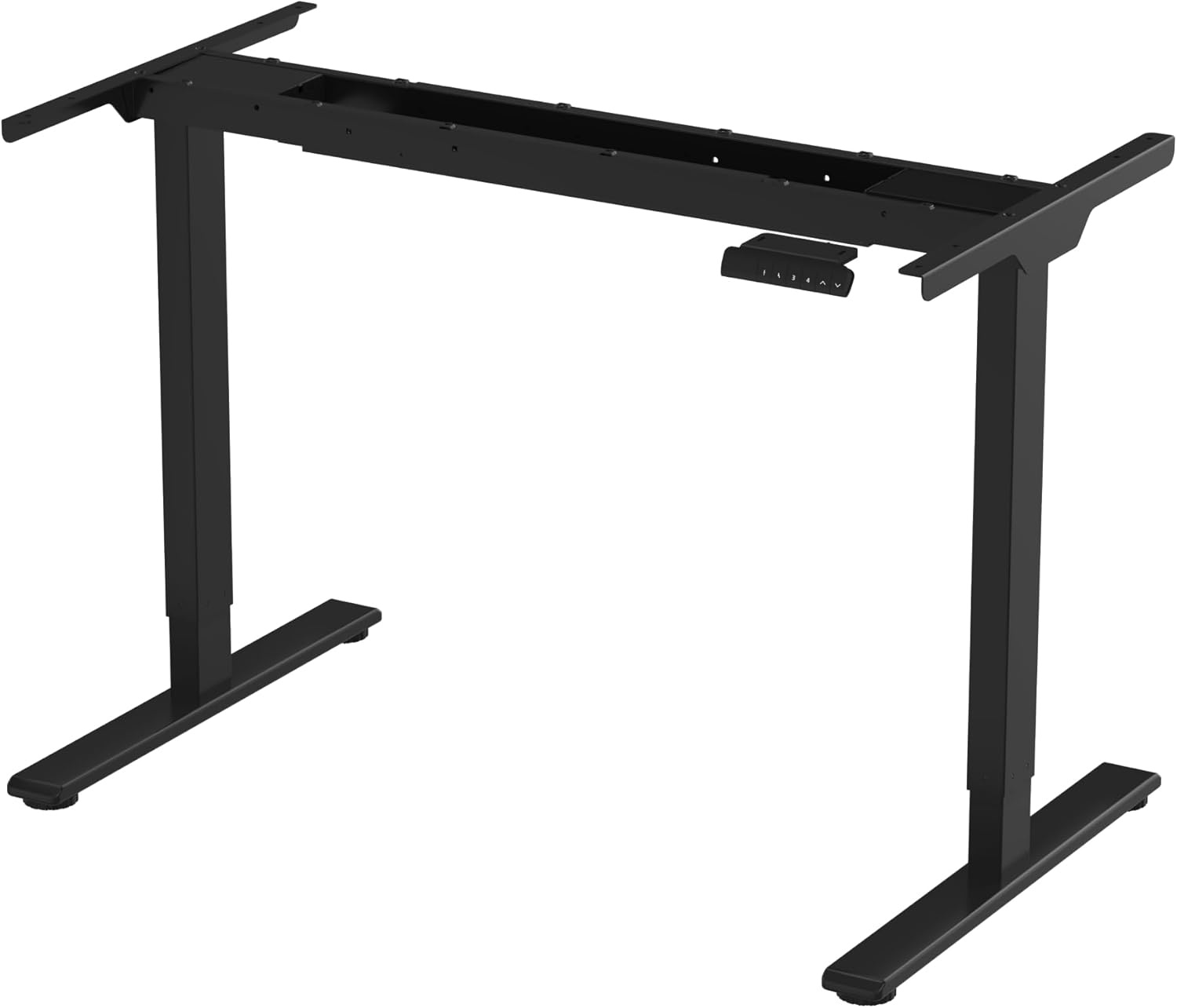 image:imageFLEXISPOT E6 Dual Motor Standing Desk Frame 3 Stages Electric Height Adjustable Stand Up Desk Frame Only WhiteBlack Frame