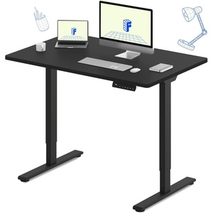 image:imageFLEXISPOT E3 Dual Motor Electric Standing Desk 48 x 24 Sit Stand Up Desk Holds 220 lbs Adjustable Height wMemory Presets OnePiece Black Desktop amp Black Frame Ships in 2 BoxesBlack Frame  Black Top