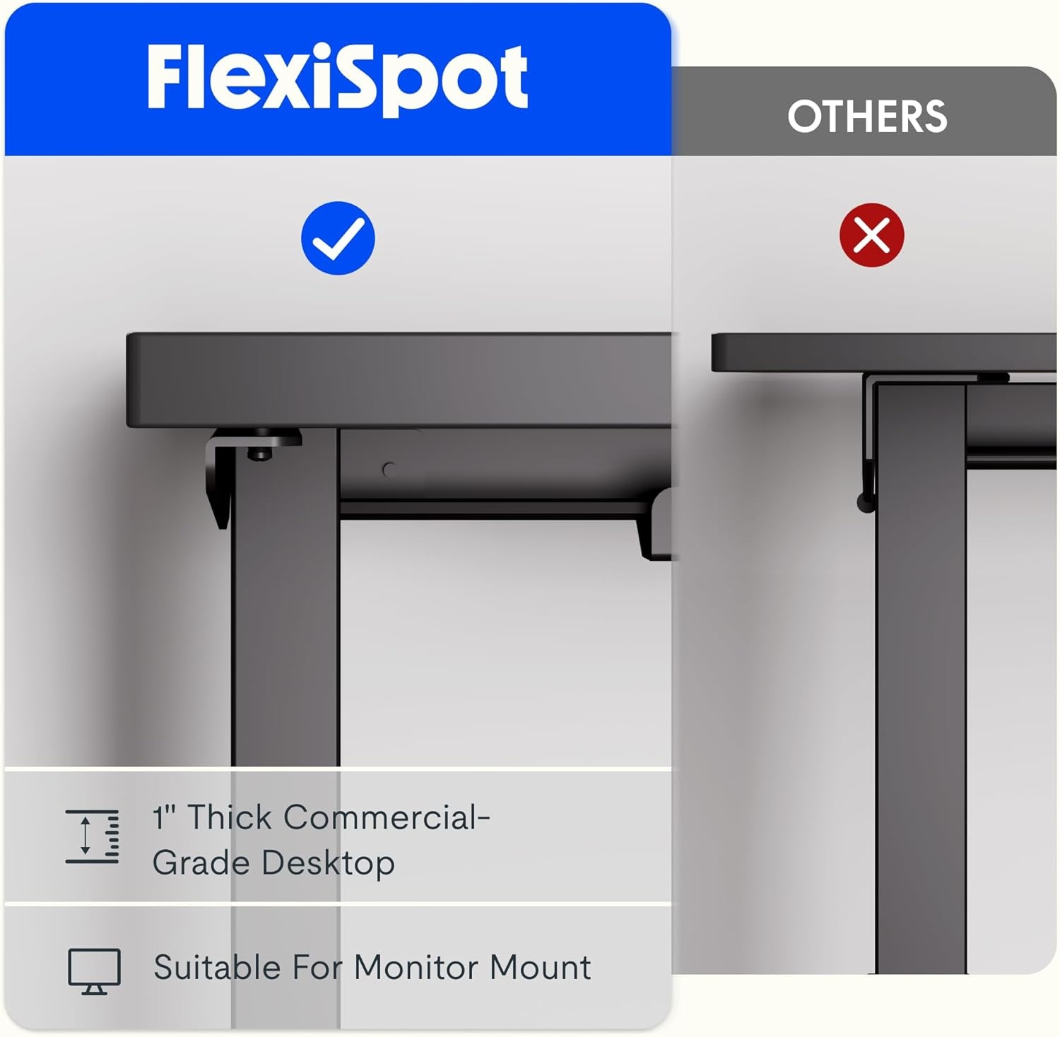 image:imageFLEXISPOT 63 L Shaped Standing Desk with Shelf Electric Corner Table Drawers Adjustable Computer Workstation for Home Office63x55in White Top White FrameBasic