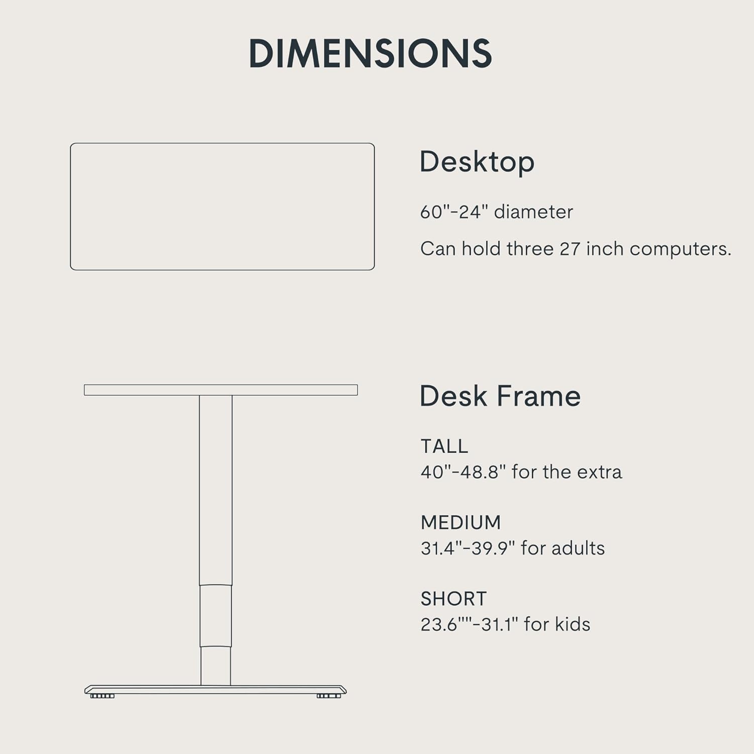 image:imageFLEXISPOT E6 MAX Bamboo Dual Motor 48x24 Inch 3Stage Heavy Duty Standing Desk 330lbs Weight Capacity Height Adjustable Desk wCable Management amp Wheels Solid Bamboo Desktop Black FrameWhite Frame Maple Top