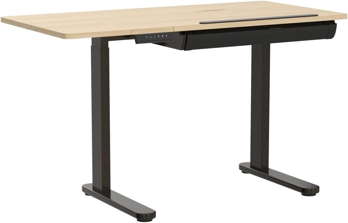 image:imageFLEXISPOT Electric Drafting Table Adjustable Height 472x236 Standing Drawing Desk Extendable Top Craft Workstation wTilting Tabletop Storage Drawer for Study Office Studio Art Adult amp Kid