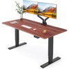 Black Frame+ Mahogany Top