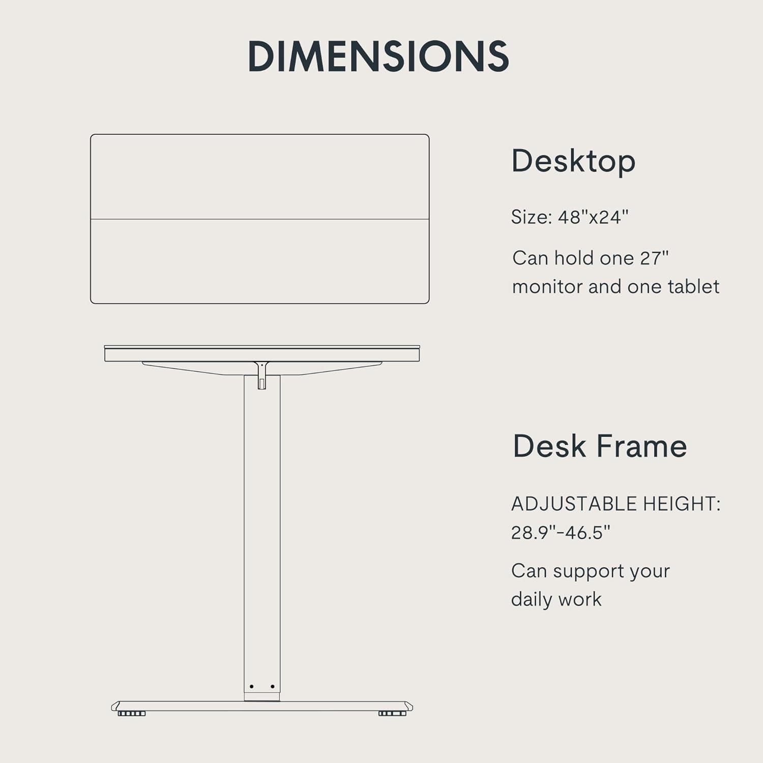 image:imageFLEXISPOT 71x32 Inch Electric Large Standing Desk for Home amp Office Spacious Splice Board Desk with Cable Management amp Organizer Cup Holder amp Hook BlackBlack