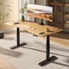 Black Frame + Bamboo Curved Top