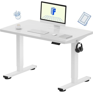 image:imageFLEXISPOT EN1 OnePiece Standing Desk 48x24 Seamless Desktop Electric Height Adjustable Desk for Home Office MultiMonitor Setups amp Easy Assembly MapleWhite