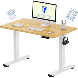 image:imageFLEXISPOT EN1 OnePiece Standing Desk 48x24 Seamless Desktop Electric Height Adjustable Desk for Home Office MultiMonitor Setups amp Easy Assembly MapleMaple